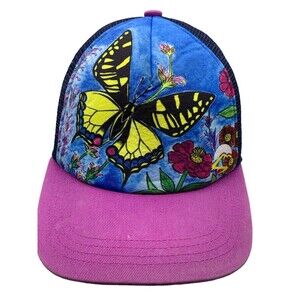 Sunday Afternoons Artist Series Trucker Hat Butterfly Acacia Lacy Yosemite